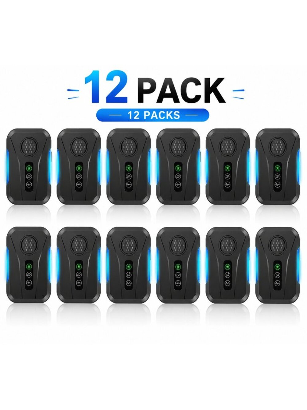 2026 Upgraded Ultrasonic Pest Control Repeller Pest Control Indoor for Bugs, Rod